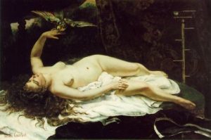 gustave-courbet-woman-with-a-parrot-1866